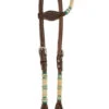 Pony Circle Y Day Money One Ear Headstall -Equine Worlds day money pony 1 ear hs brown P021 20 SC circle y 07558.1686165295