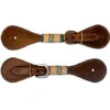 Youth Circle Y Day Money Spur Straps -Equine Worlds day money youth spur strap P021 40 SC circle y 34591.1686165859
