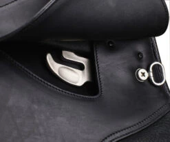 Arena Dressage Saddle -Equine Worlds dressage black stirrup bar ADRCXXXXXXBLK42 arena saddles 10053.1682453073