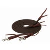 Weaver Leather Weaver EcoLuxe Round Split Reins 1 Weaver Leather Weaver EcoLuxe Round Split Reins -Equine Worlds ecoluxe round split rein brown black 35327 weaver 46889.1673480110