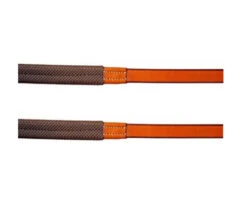 Edgewood Raised Fancy Stitch Rubber Reins -Equine Worlds edgewood rubber reins detail 85774.1615056347