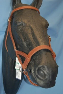 Buckaroo Leather Flat Nose Sidepull -Equine Worlds flat nose sidepull buckaroo leather 45 33865 28361.1527296611