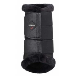 LeMieux Fleece Lined Brushing Boots 20 LeMieux Fleece Lined Brushing Boots -Equine Worlds fleece lined brushing boot black 8953 lemieux 60963.1636831261