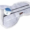 Fleeceworks FXK Dressage Rolled Edge Sheepskin Half Pad -Equine Worlds fleeceworks fxk dressage cut rolled edge half pad 1 70111.1615662310