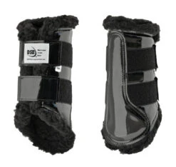 DSB Glossy Patent Dressage Sport Boot -Equine Worlds glossy black boots black fleece pair dsb 25785.1592335950