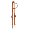 Reinsman Hermann Oak Snap One Ear Headstall -Equine Worlds hermann oak 1ear snap headstall 7047 S reinsman 07020.1589580332