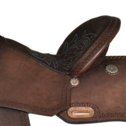High Horse Lindale Barrel Saddle By Circle Y 16 High Horse Lindale Barrel Saddle By Circle Y -Equine Worlds high horse lindale barrel saddle chocolate seat 6228 745C circle y 64636.1579208342