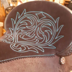 High Horse Lindale Barrel Saddle By Circle Y 13 High Horse Lindale Barrel Saddle By Circle Y -Equine Worlds high horse lindale barrel saddle chocolate seat marys 6228 745C circle y 19400.1579208351