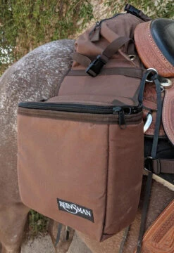 Reinsman Insulated Cooler Saddle Bag -Equine Worlds insulated cantle saddle bag brown horse 9186bn reinsman 87387.1674844643