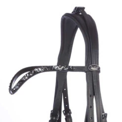 Kavalkade Ivonne Convertible Double Bridle -Equine Worlds ivonne bridle black brow kavalkade 19306 00103.1555701188