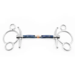 Fager John Sweet Iron Universal -Equine Worlds john SI universal blue silver front JOHN135U fager 43868.1621799948