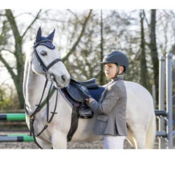 LeMieux Junior Pro Jump Square Pad -Equine Worlds junior pro jump navy lifestyle 5830 lemieux 96967.1636587410