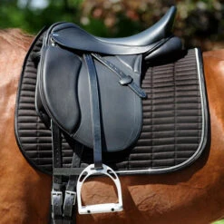 Kavalkade KavalEasy Crystal Dressage Pad -Equine Worlds kavaleasy strass crystal dressage black horse 11107 kavalkade 05040.1607128113