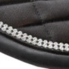 Pony Kavalkade KavalEasy Crystal Dressage Pad -Equine Worlds kavaleasy strass crystal dressage black trim 11107 kavalkade 31176.1625864089