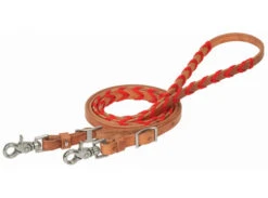 Weaver Leather Weaver Laced Harness Barrel Reins -Equine Worlds laced harness barrel reins red hero 50400 54 03 weaver 74969.1679101503
