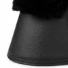 LeMieux Lambswool Overreach Boots -Equine Worlds lambswool bell boot black detail 7664 lemieux 37247.1638397550