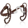 Mikmar Legacy Bit - Plain & Dots -Equine Worlds legacy dots brown side LEGBR mikmar 41243.1619016857