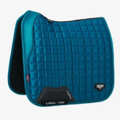 LeMieux Loire Memory Foam Dressage Pad -Equine Worlds loire drsg memory aw22 marine IT01324 lemieux 88471.1681141910