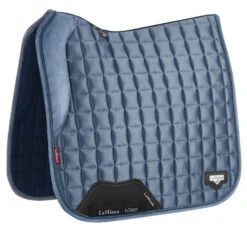 LeMieux Loire Memory Foam Dressage Pad -Equine Worlds loire drsg memory ice blue side 6649 lemieux 46898.1677098432
