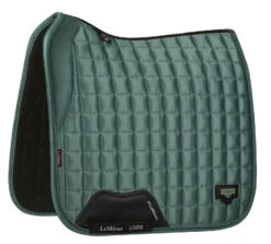 LeMieux Loire Memory Foam Dressage Pad -Equine Worlds loire drsg memory sage side 4458 lemieux 26036.1677098447
