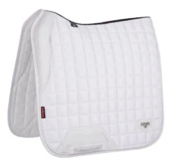 LeMieux Loire Memory Foam Dressage Pad -Equine Worlds loire drsg memory white side 6641 lemieux 66600.1677098437