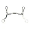 Myler Low Port Comfort Snaffle MBL Short Shank -Equine Worlds low port comfort mbl med shank 89 6204 myler 88119.1604433332