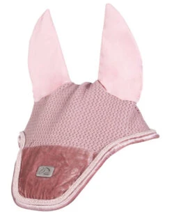 HKM Mellow Velvet Fly Bonnet -Equine Worlds mellow velvet fly bonnet raspberry 13615 8900 0650 hkm 24712.1666914946