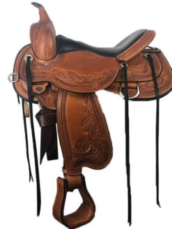 Circle Y Julie Goodnight Monarch Saddle 1752 -Equine Worlds monarch saddle left circle y 25321.1573162466