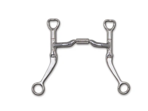Myler Low Port Comfort Snaffle Flat Shank Bit - 4 3/4" 3 Myler Low Port Comfort Snaffle Flat Shank Bit - 4 3/4"