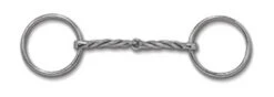 Myler Sweet Iron Twisted Snaffle Loose Ring - MB 09T - Level 1