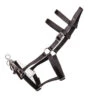 Nylon Lunge Cavesson -Equine Worlds nylon lunging cavesson black 10418 BK jacks 75240.1684771140