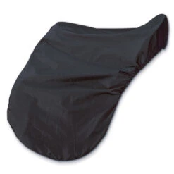Nylon Saddle Cover -Equine Worlds nylon saddle cover foldaway black 16 0150 BK z 01 toklat 86036.1588542145