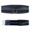Stubben Leather Overlay Girth Double End Elastic -Equine Worlds overlay leather girth black 10838 stubben 29711.1689016650