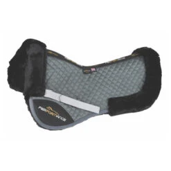 Shires Performance Suede Half Pad -Equine Worlds performace suede half pad grey 5266 shires 88692.1637184397