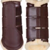 HKM Comfort Protection Boots -Equine Worlds protection boots brown hero 85852100.0635 hkm 74011.1682381610