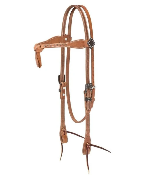 Weaver Leather Weaver Rambler Futurity Knot Brow Headstall 3 Weaver Leather Weaver Rambler Futurity Knot Brow Headstall