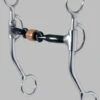 Reinsman 3-piece Sweet Iron Snaffle Bit With Copper Roller -Equine Worlds reinsman 3 piece sweet iron snaffle bit with copper roller 1 65634 49513.1527309354