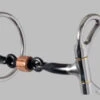 Reinsman 3 Piece Copper Roller Snaffle Dee -Equine Worlds reinsman trail dee snaffle bit with copper roller 1 77515 09183.1527289050