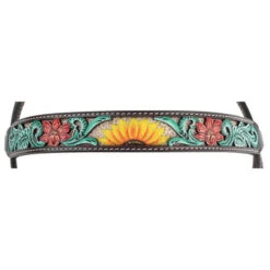 Circle Y Rising Sunflower Brow Headstall 8 Circle Y Rising Sunflower Brow Headstall -Equine Worlds rising sunflower brow hs brown multicolor front brow 1002 10 SC circle y 71705.1613178619