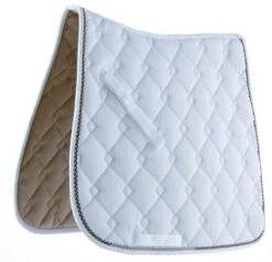 Roma Ecole Double Diamond Dressage Pad -Equine Worlds roma ecole double diamond dressage pad 5 87612.1528411797