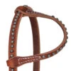 Reinsman Rosewood Spots One Ear Headstall -Equine Worlds rosewood spots 1 ear headstall ear 7044 reinsman 89270.1685750925