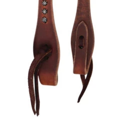 Reinsman Rosewood Spots One Ear Headstall -Equine Worlds rosewood spots headstall ends 7144 7044 reinsman 95013.1685750919