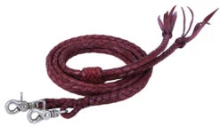 Weaver Leather Weaver Round Braided Snap Split Reins