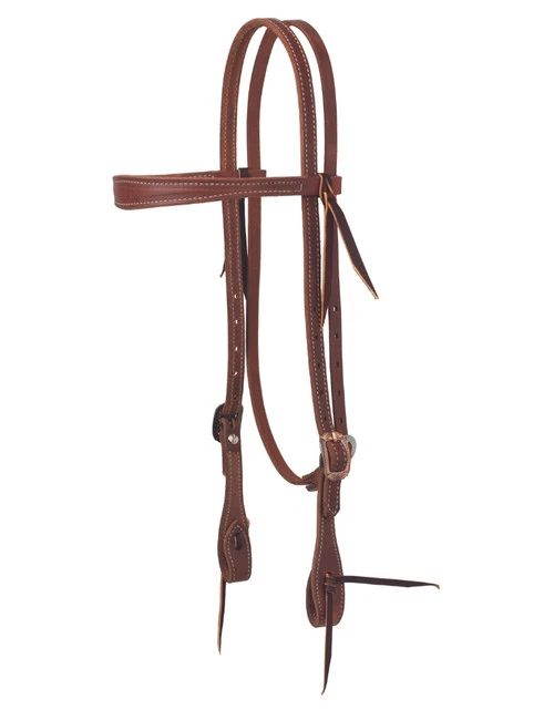 Weaver Leather Weaver JW Saltlick Bar Slim Brow Headstall 4 Weaver Leather Weaver JW Saltlick Bar Slim Brow Headstall - Image 2