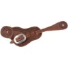 Martin Saddlery San Carlos Buckaroo Spur Strap -Equine Worlds san carlos buckaroo spur strap choco SS34ROSC CHO martin 90797.1624998471