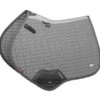 LeMieux Self-Cool Close Contact Square Pad 2 LeMieux Self-Cool Close Contact Square Pad -Equine Worlds self cooling cc polar grey side 4854 lemieux 19186.1670554240