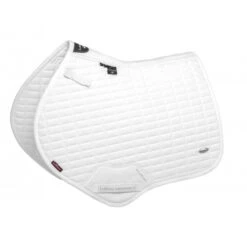 LeMieux Self-Cool Close Contact Square Pad -Equine Worlds self cooling cc white side 4854 lemieux 30777.1670554245