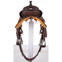 Reinsman Sharon Camarillo BRX Sleepy Barrel Saddle 4212 -Equine Worlds sharon camarillo brx sleepy sunflower vintage rear 4212 reinsman 32843.1686946977