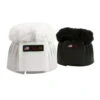 Walsh Velcro Bell Boot With Sheepskin 1 Walsh Velcro Bell Boot With Sheepskin -Equine Worlds sheepskin bell boots black white 147Sh walsh 41043.1655845410