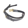 Nunn Finer Elastic Side Reins -Equine Worlds side reins leather elastic havana nunn finer 65694.1587241352